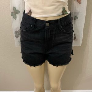 Forever 21 Black Jean Shorts